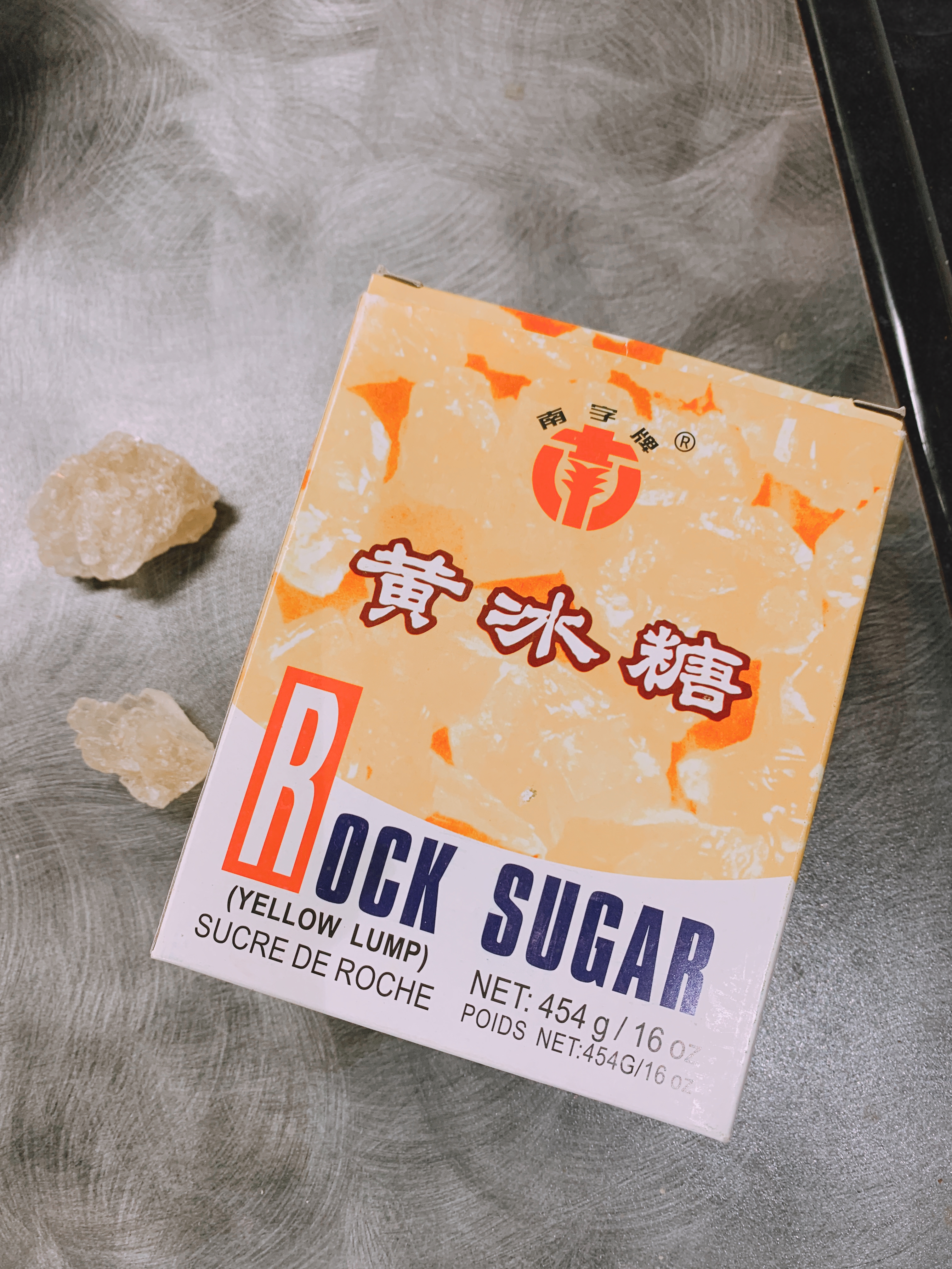 rock sugar for dessert