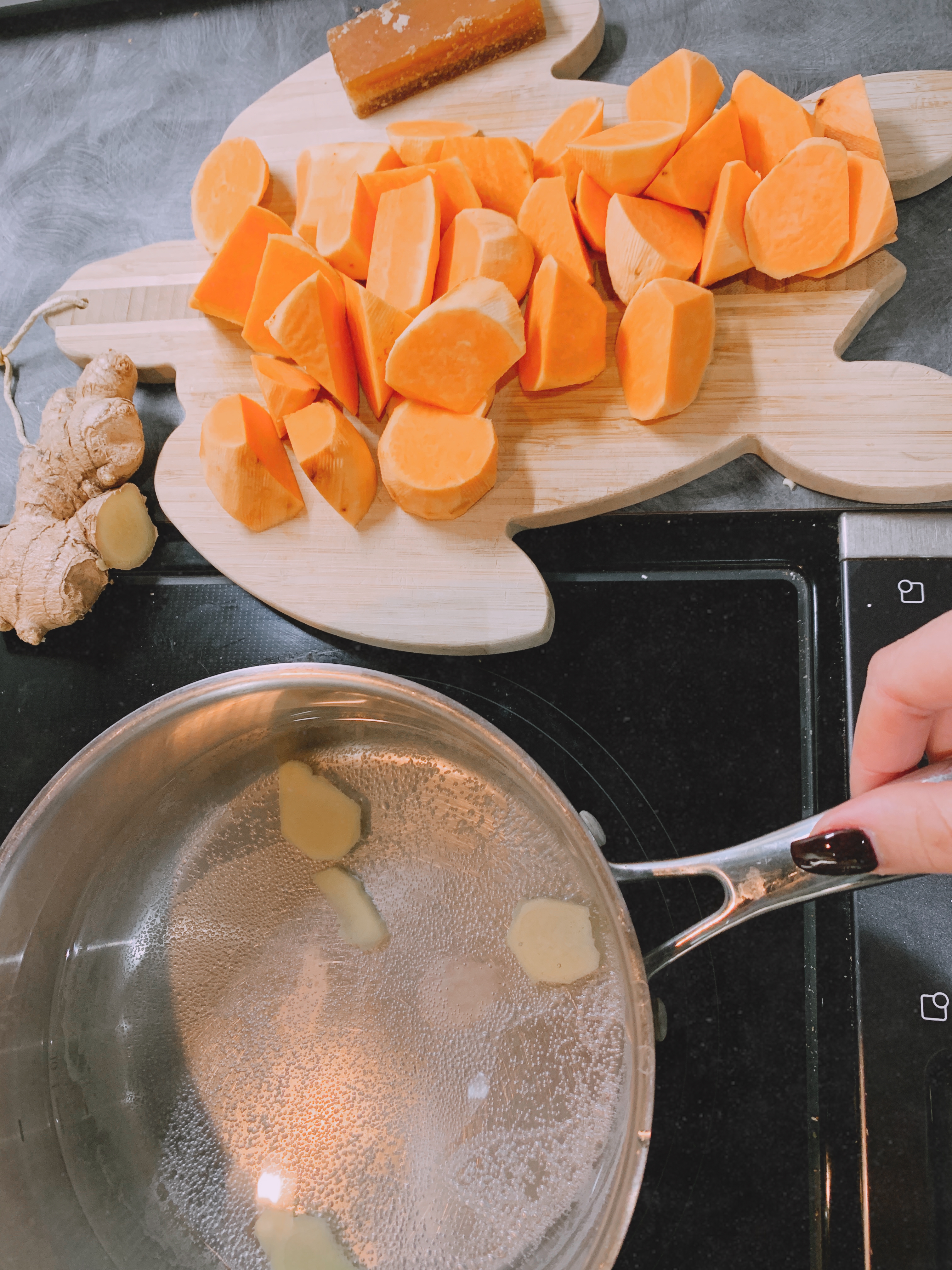 4 easy steps to make sweet potato dessert