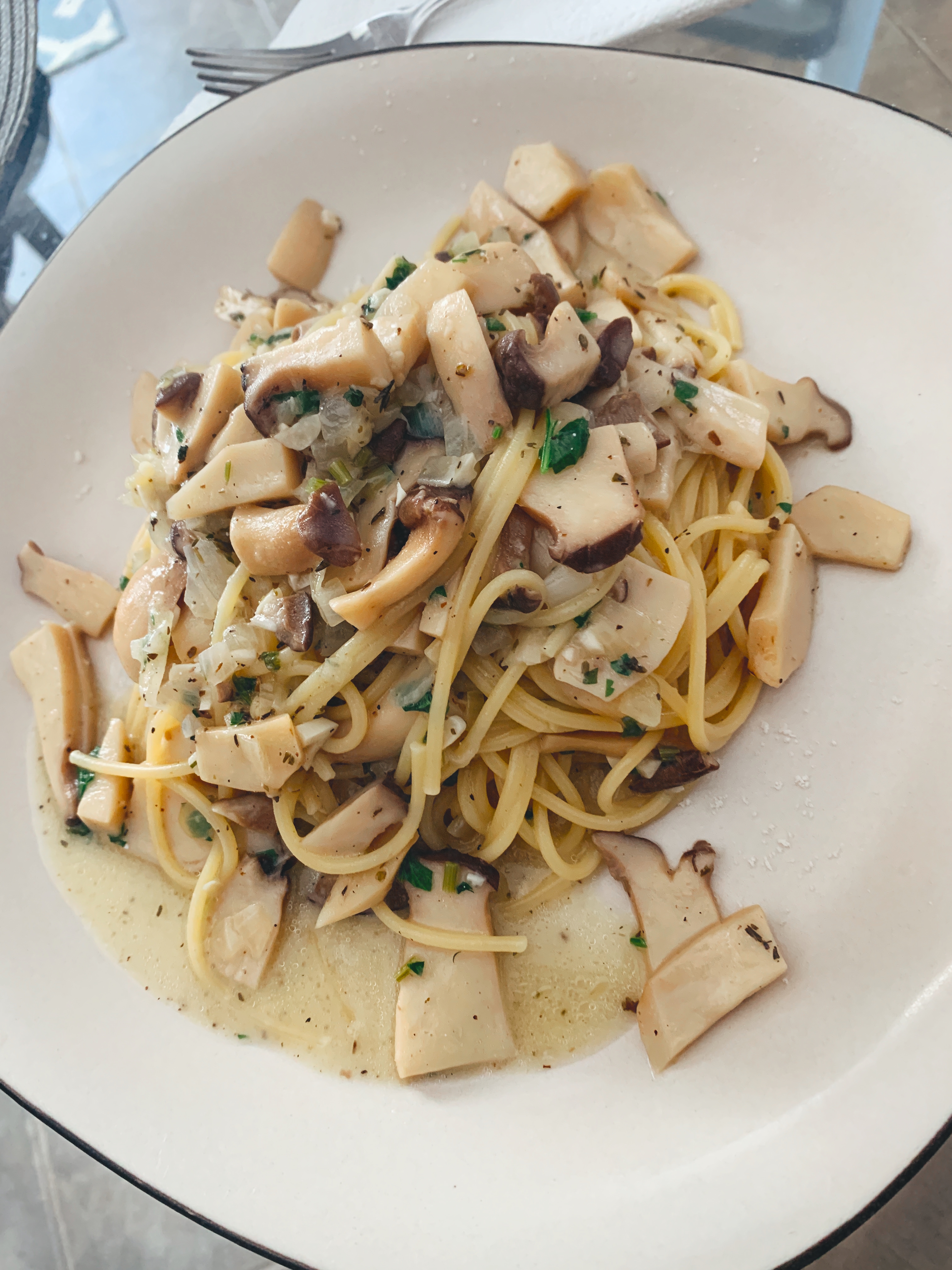 mushroom pasta recipe