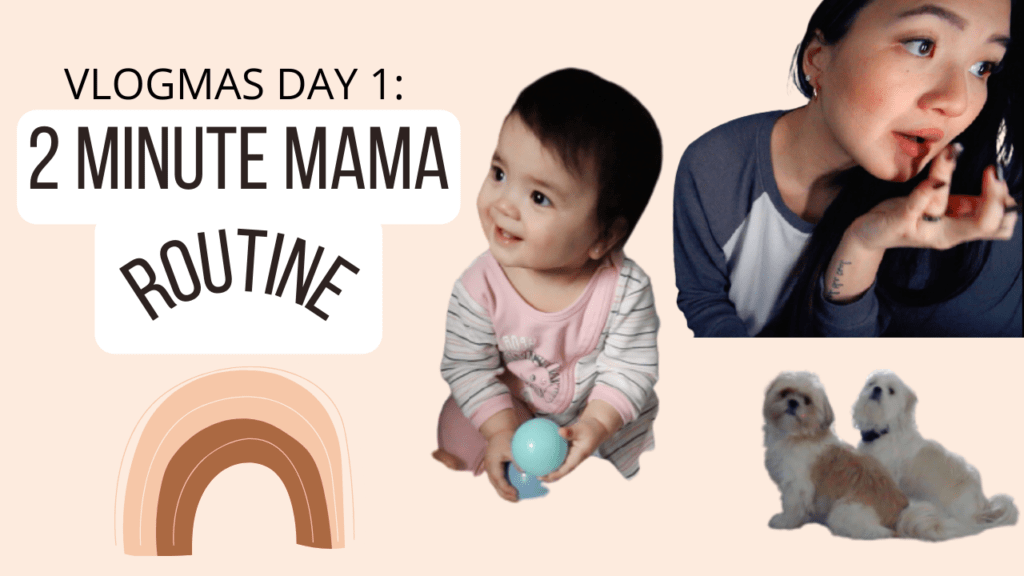 vlogmas2020 mama routine